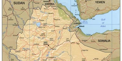 Карта на Етиопската мапирање агенција веб-сајт