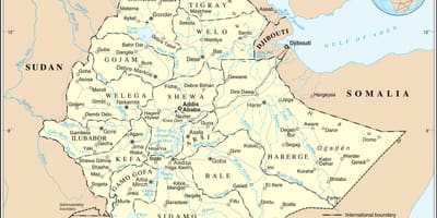Етиопија мапирање агенција