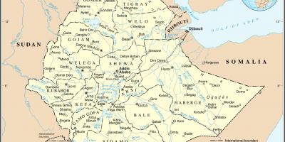 Етиопија мапирање агенција