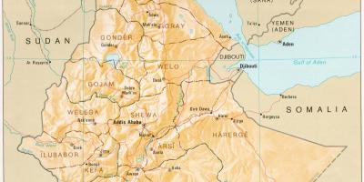 Најстарите Етиопската мапа